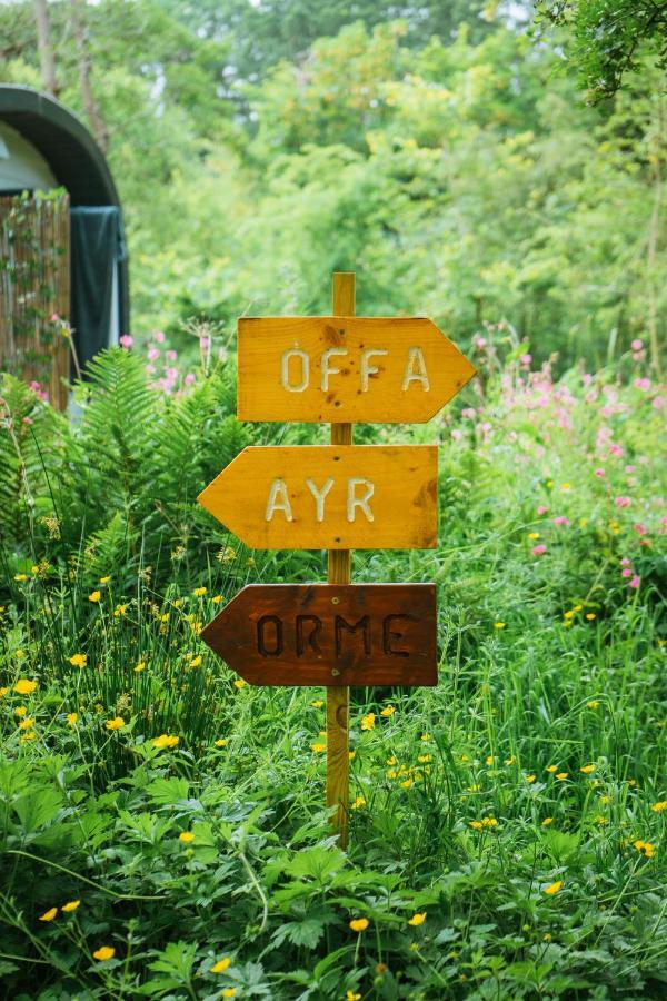 Emlyn'S Coppice - Luxury Woodland Glamping Villa Holywell  Bagian luar foto