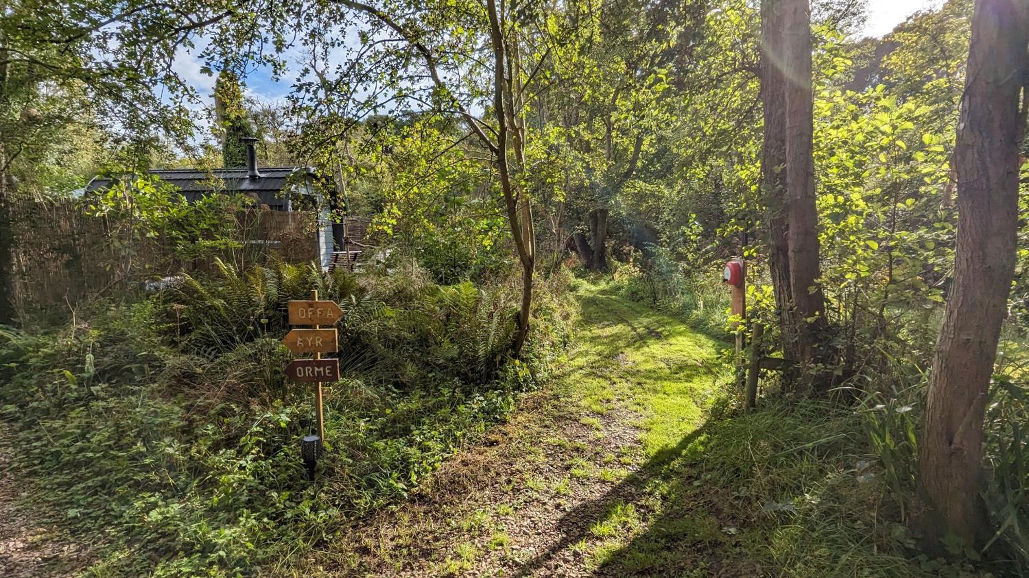 Emlyn'S Coppice - Luxury Woodland Glamping Villa Holywell  Bagian luar foto